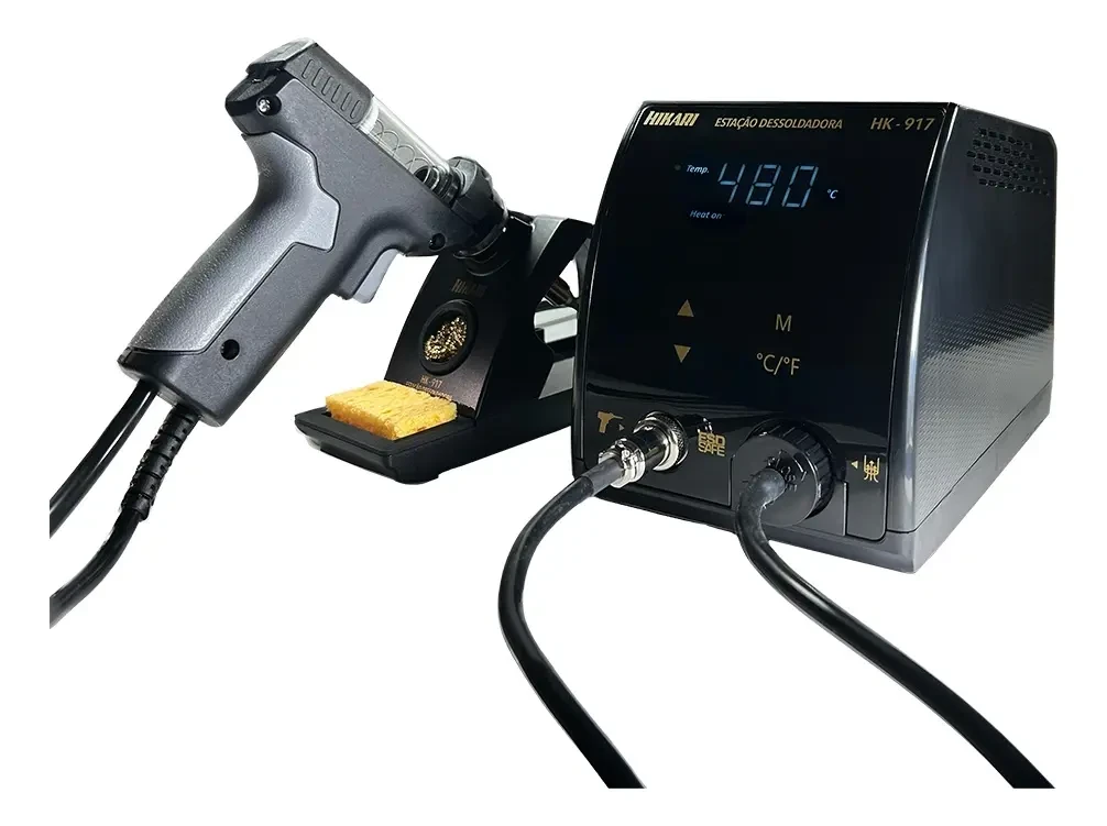 Estação Dessoldadora Hikari Hk-917 Bivolt